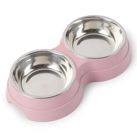 Double Pet Bowls