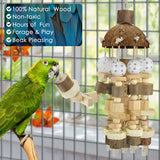 10pcs Bird Toys Chewable Parrot Bird
