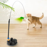 Interactive Cat Toy Feather with Bell