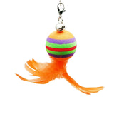 Interactive Cat Toy Feather with Bell